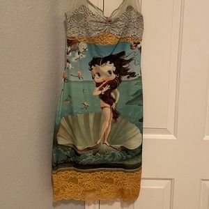 Eletra Casadei “Betty Boop” slipdress. Very rare!